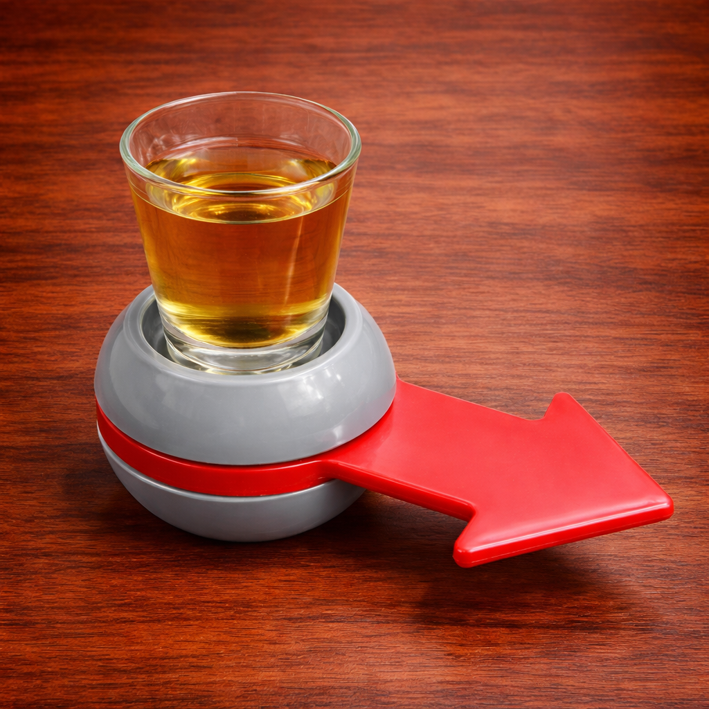 Butonlu Shot Bardak Oyunu – Eğlenceli Parti Seti (2’li)