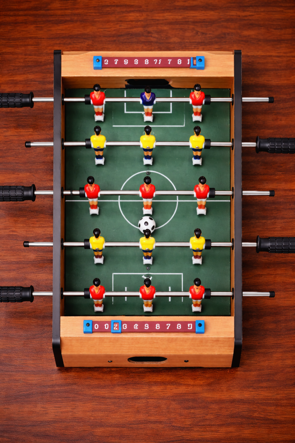 Ahşap Langırt Oyunu – Masaüstü Mini Futbol