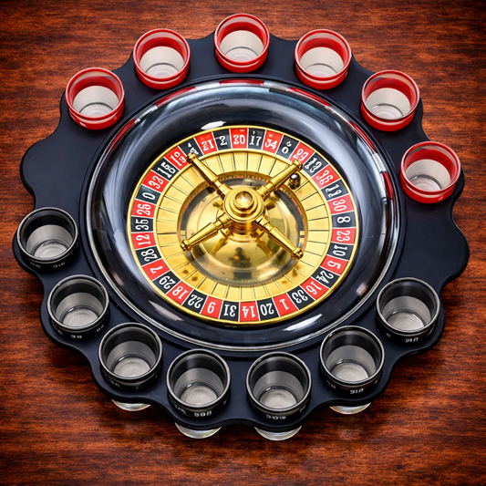 Rulet Shot Oyunu – Eğlenceli İçki Partisi Seti