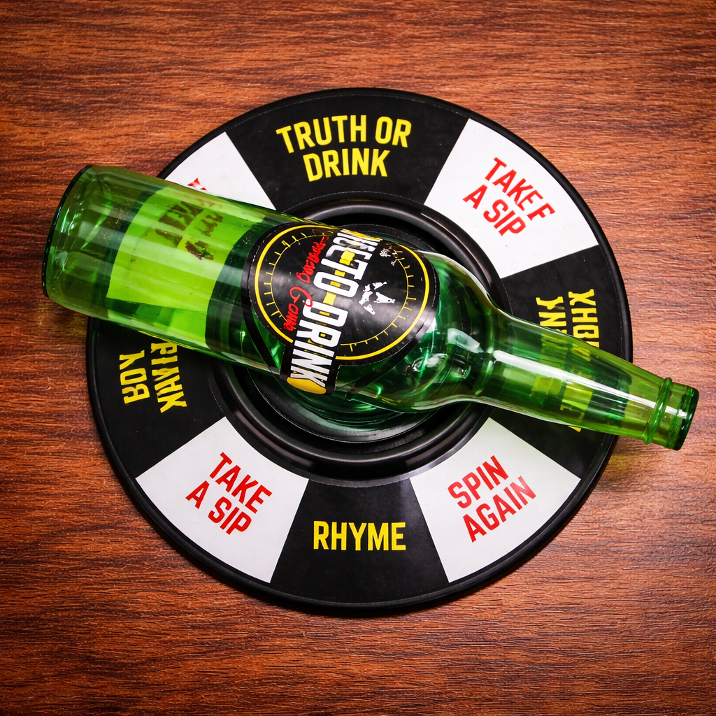 Spin the Bottle – Drinking Game Wheel
