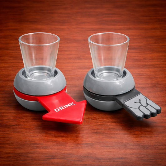 Butonlu Shot Bardak Oyunu – Eğlenceli Parti Seti (2’li)