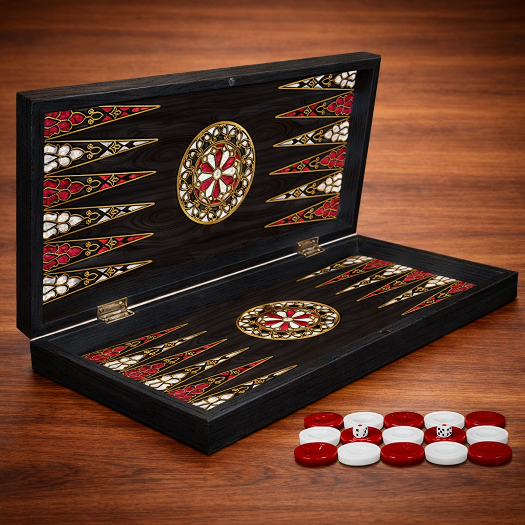 Lüks Tavla Seti