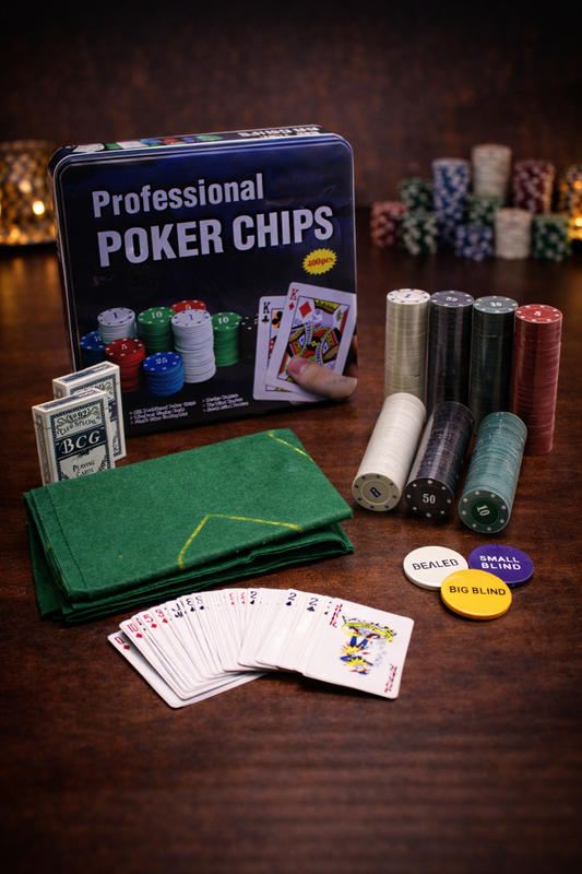 Poker Seti 400 Çip 2 İskambil