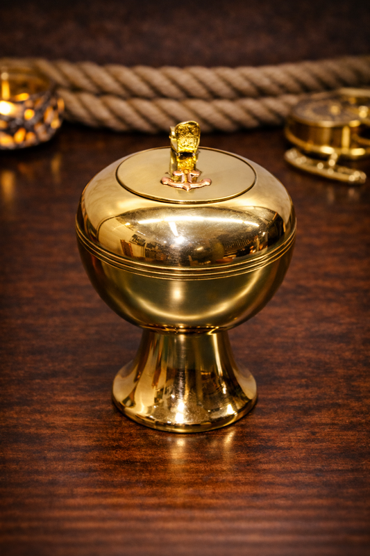 Ayaklı Gold Metal Küllük