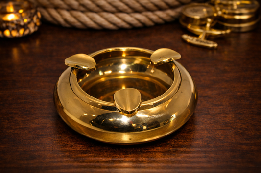 Altın Renk Metal Küllük