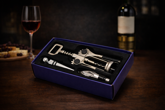 4 Parça Şarap Aksesuar Seti